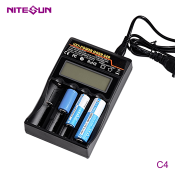 NITESUN C4 Four-slot 18650 Battery Charger
