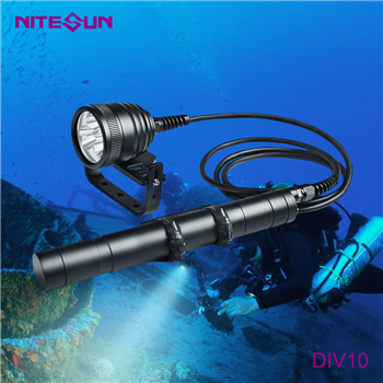 NITESUN DIV10 Scuba Diving Flashlight