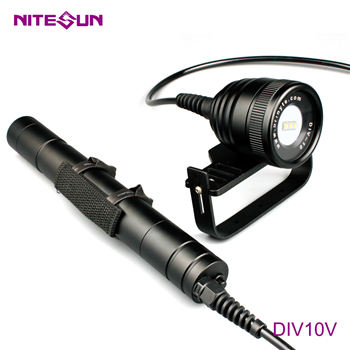 NITESUN DIV10V 分体式潜水手电筒