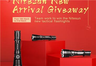 Nitesun New Arrival Giveaway